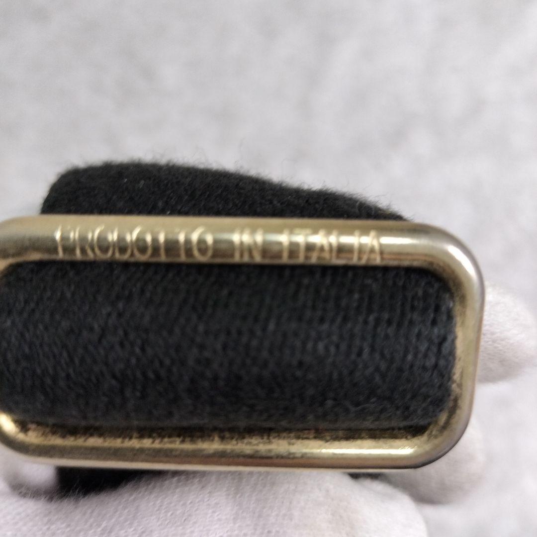 オロビアンコ クロコ型押し レザー ショルダーバッグ ブラック y2k 希少