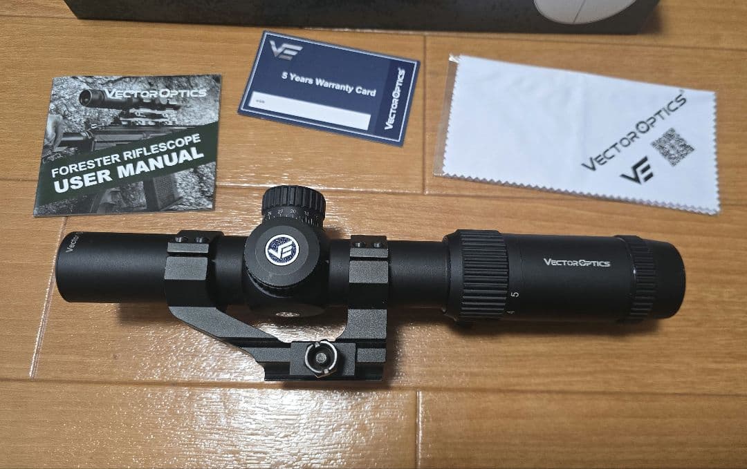 VECTOR OPTICSFORESTERフォレスター 1-5X24 GENII