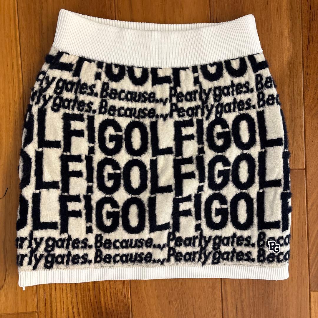 PEARLY GATES定価★96,800円 フーディとスカートセット 0サイズ