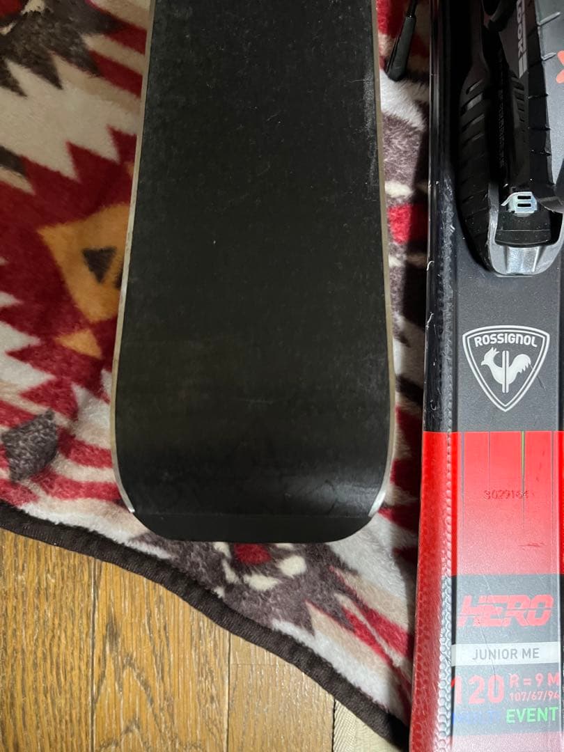 ROSSIGNOL HERO 120 スキーセット　ブーツ23.0