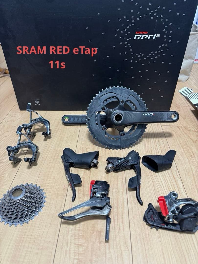 要説明熟読：SRAM RED eTap 11sグループセット