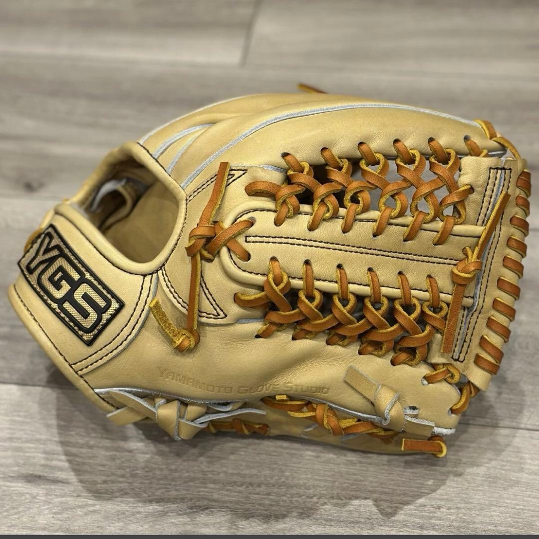 山本グラブスタジオ　YGSプロライン　硬式内野用クリーム　EA3　 29センチ