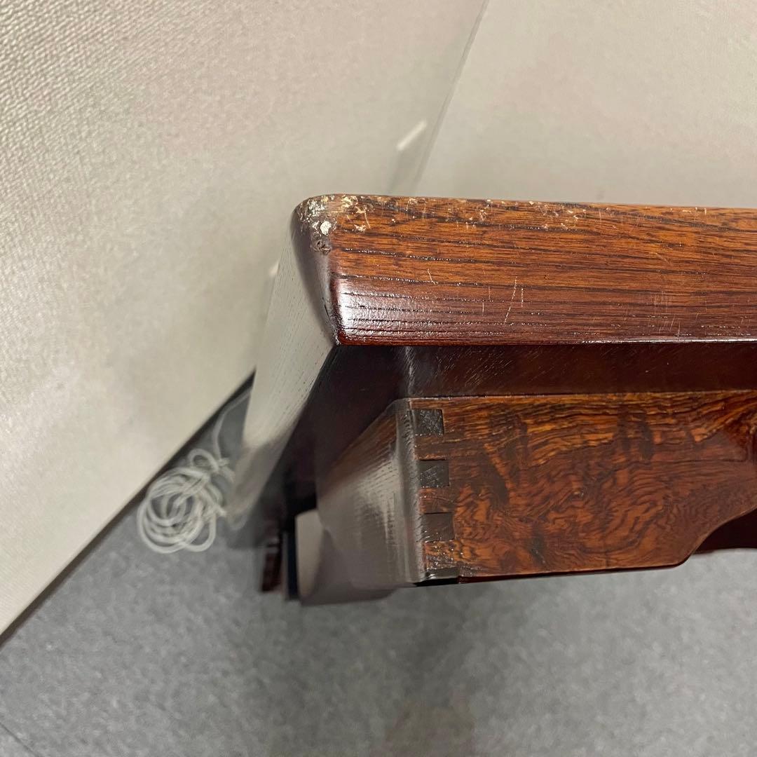 【うるし塗装】和モダン 座卓/センターテーブル ローテーブル（105×75） F