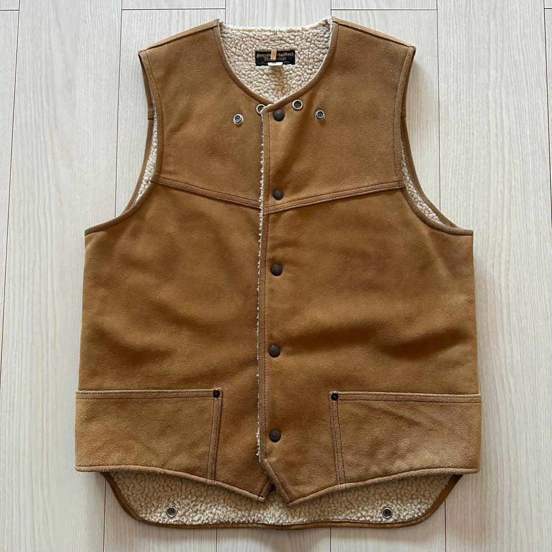 J.S stead スウェードベスト　Mサイズ　ジャーナルスタンダード