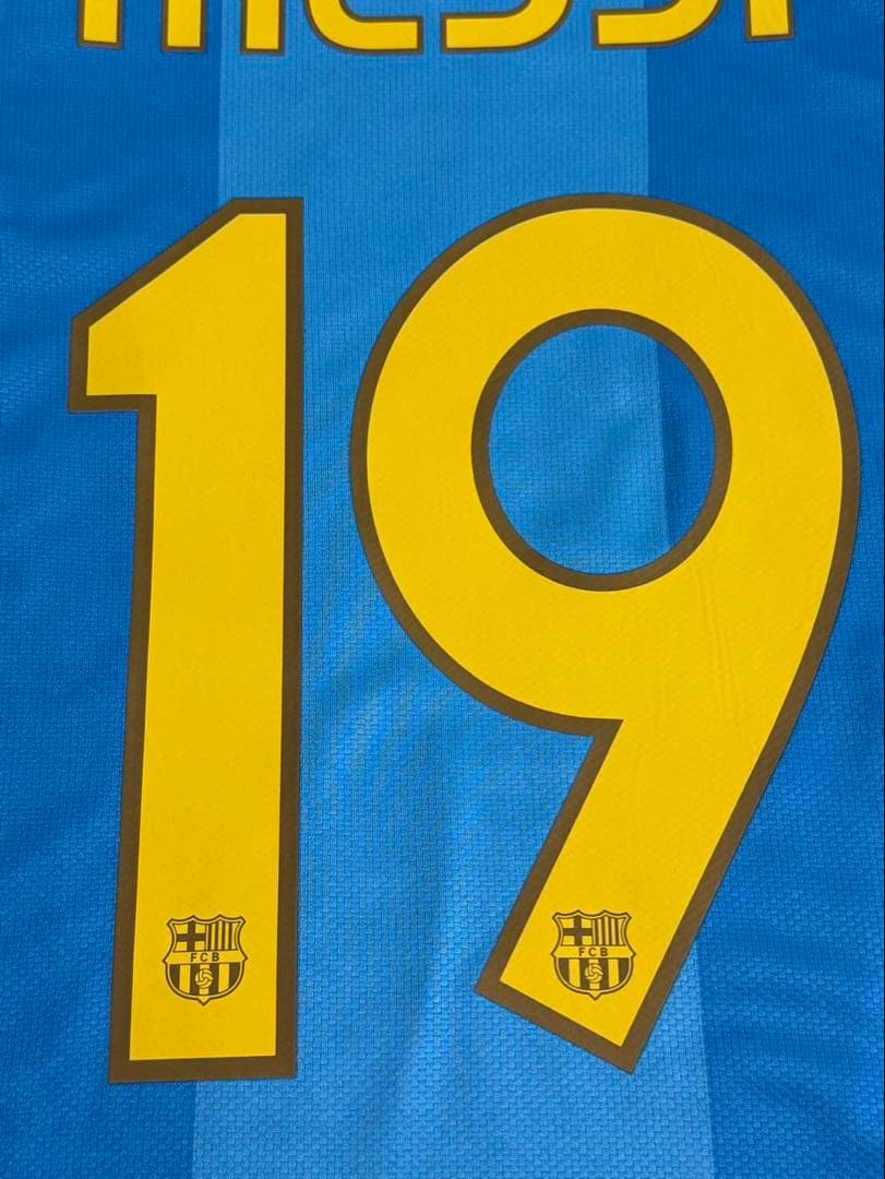『正規品』バルセロナ 07/08 アウェイ メッシ ユニフォーム ウェア