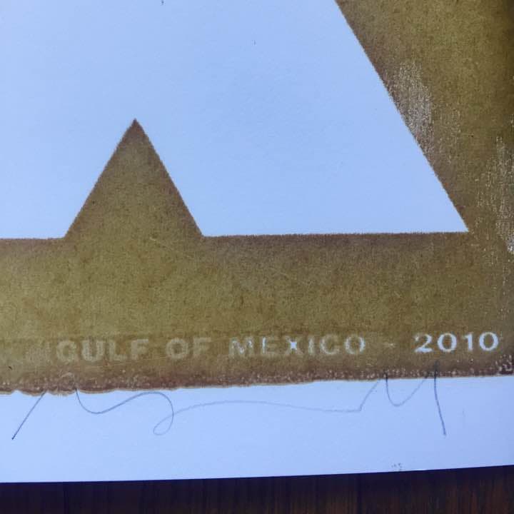 超貴重！！ポスター 限定200部 OIL & WATER DO NOT MIX