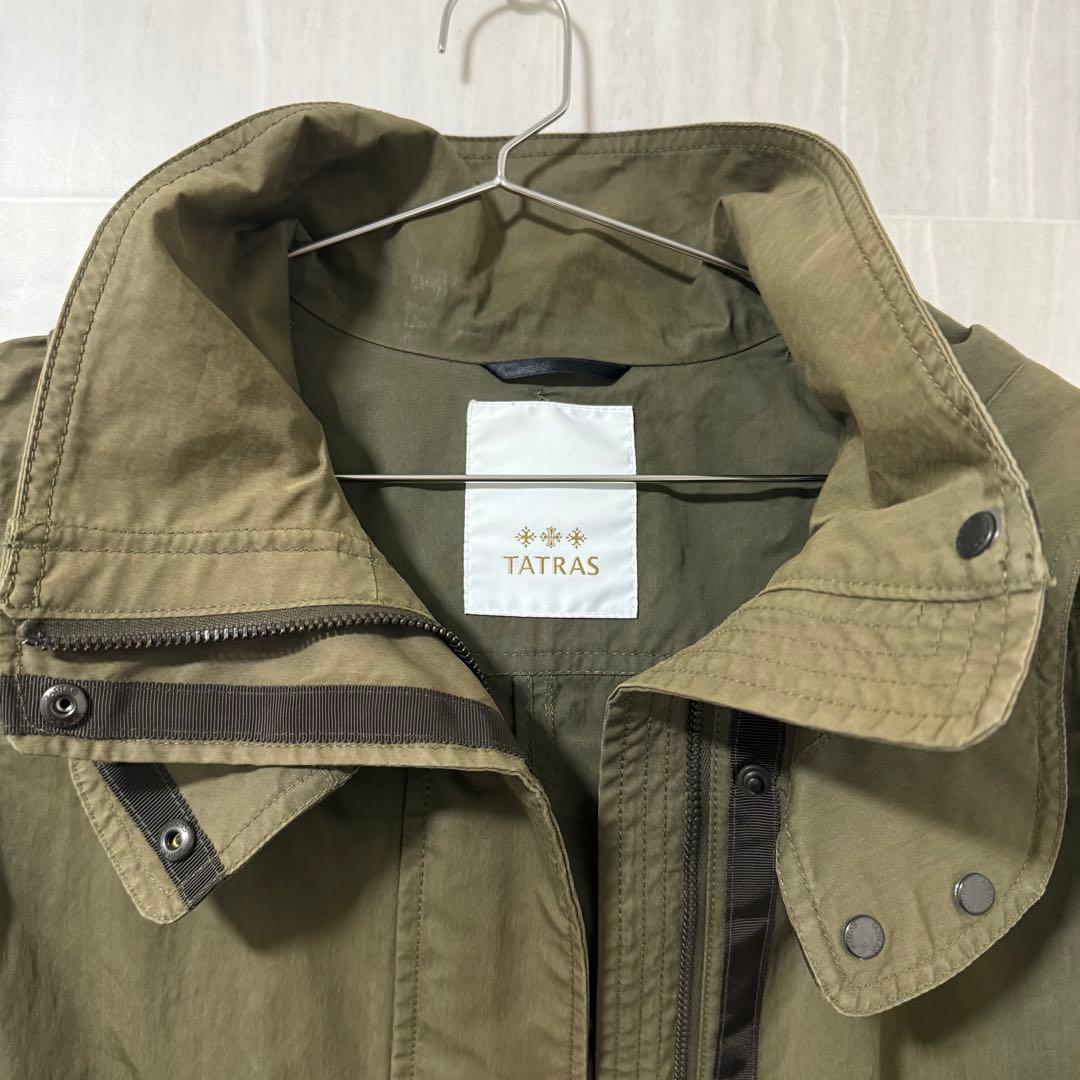 TATRAS タトラス ミリタリーダウンコート 01 カーキ