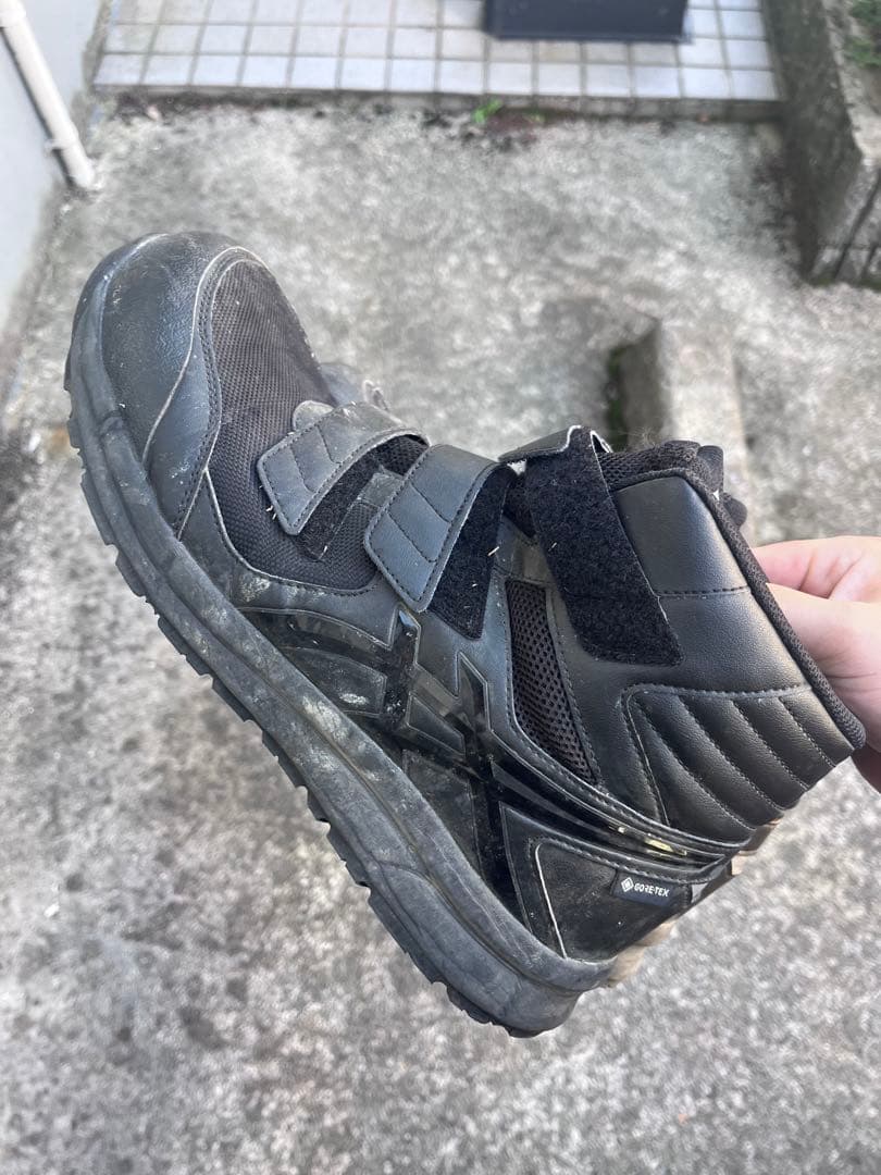 asics WINJOB GORE-TEX安全靴 ベルクロストラップ付き