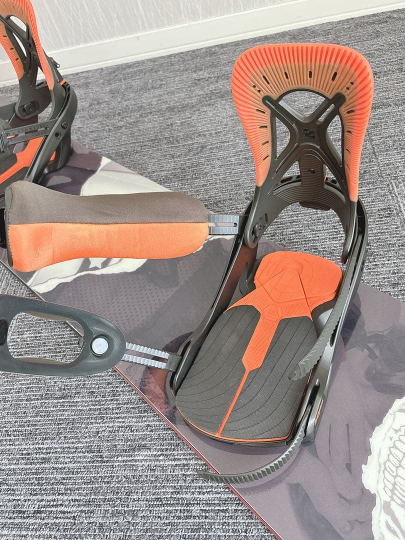 83美品❗️超豪華❗️サロモン メンズスノーボードセット★スノボ154cm+ビン付