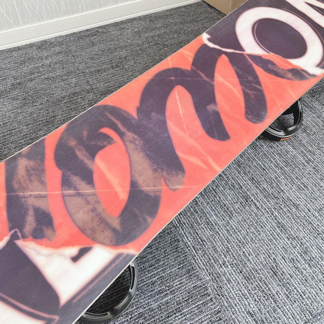 83美品❗️超豪華❗️サロモン メンズスノーボードセット★スノボ154cm+ビン付