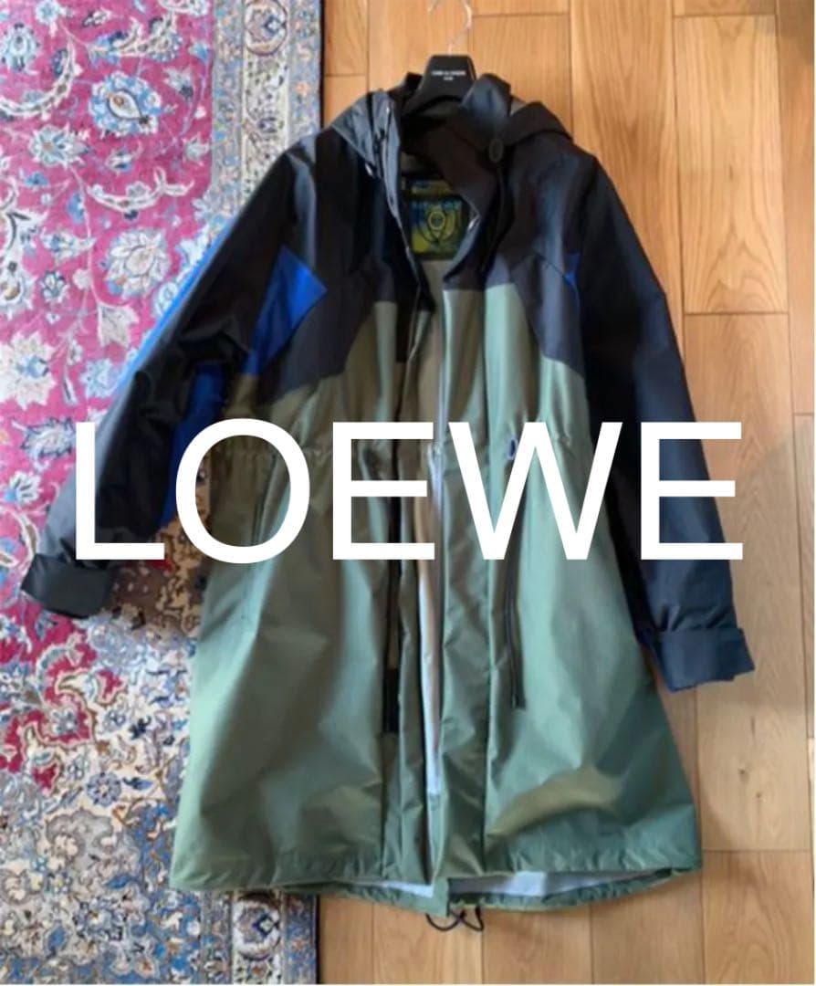 美品！大人気LOEWEのナイロンロングジャケット