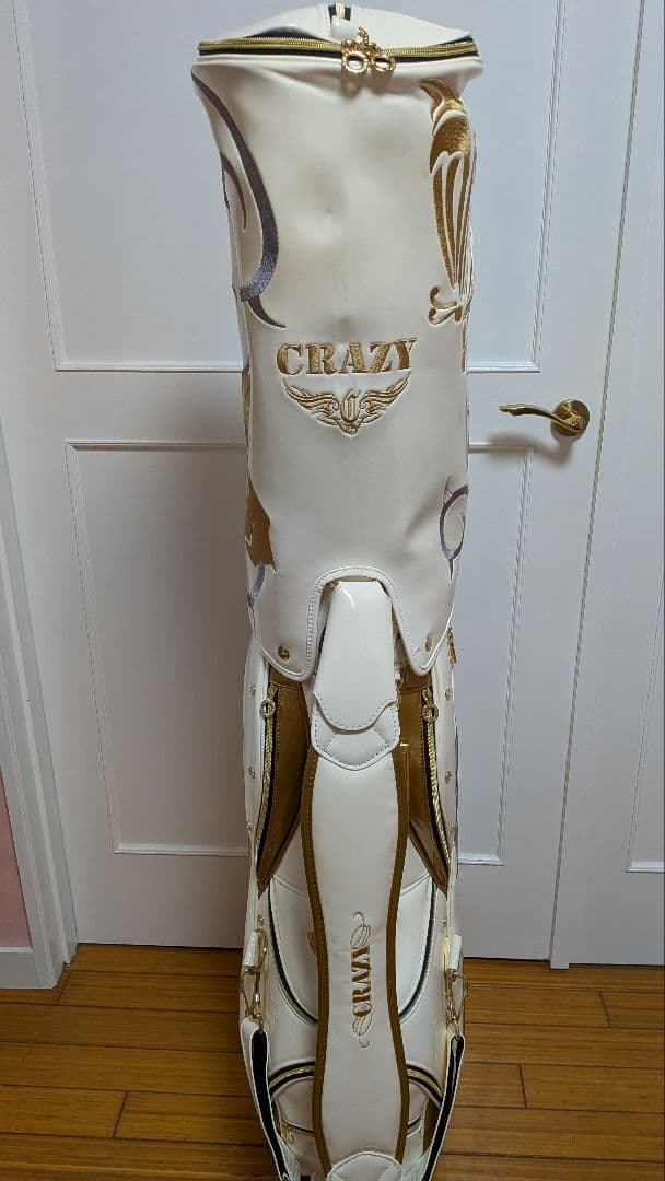 CRAZY スタンド式キャディバッグ「ローズ＆バタフライ」モデル