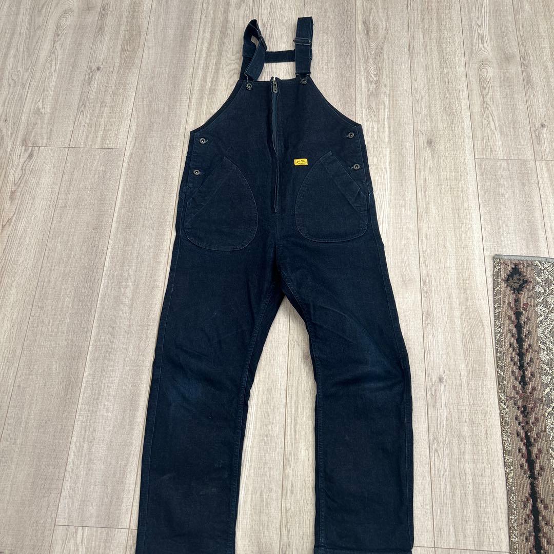 NATAL DESIGN ダークブルー オーバーオール