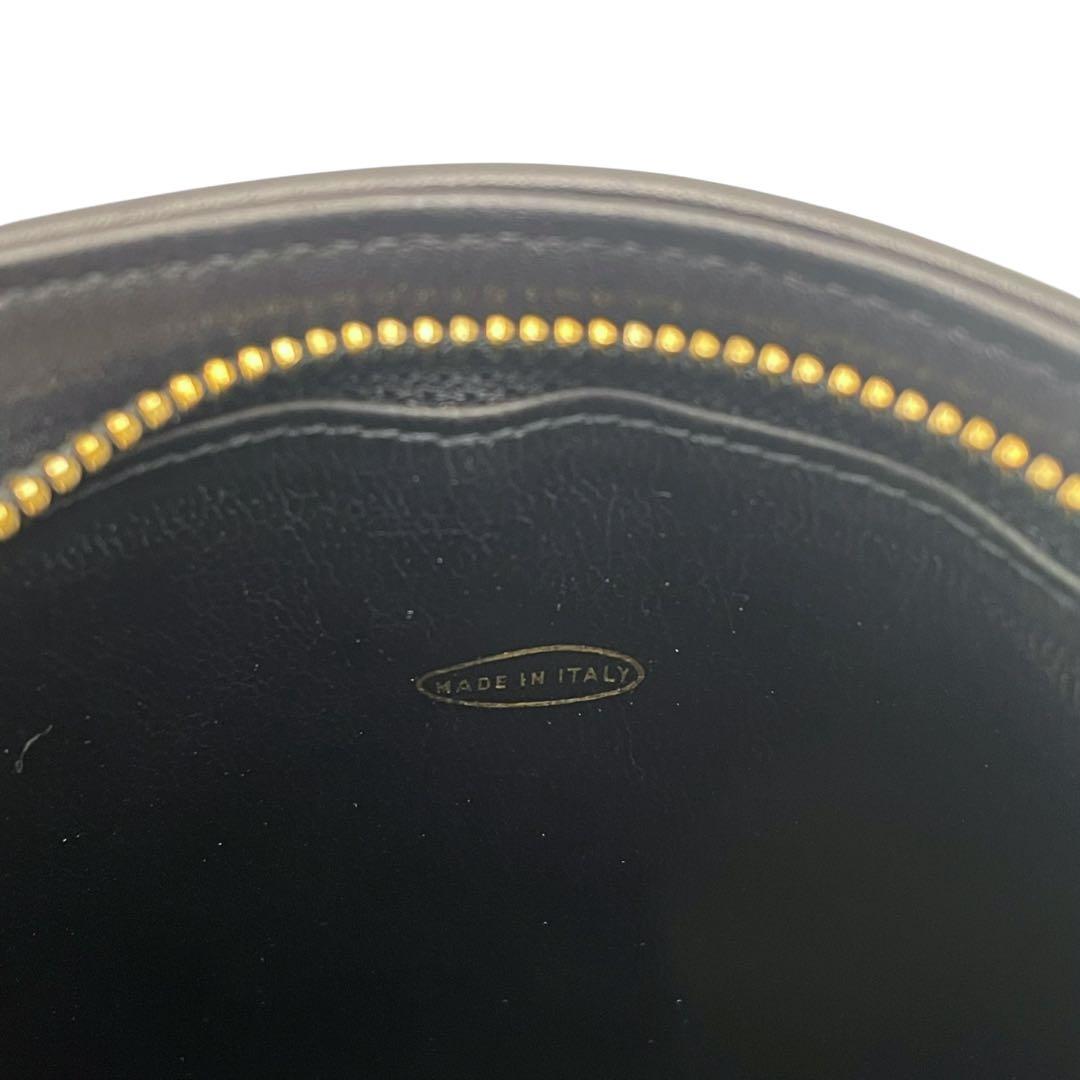 良品 シャネル ラムスキン ココマーク ウエスト ボディ バッグ ブラック