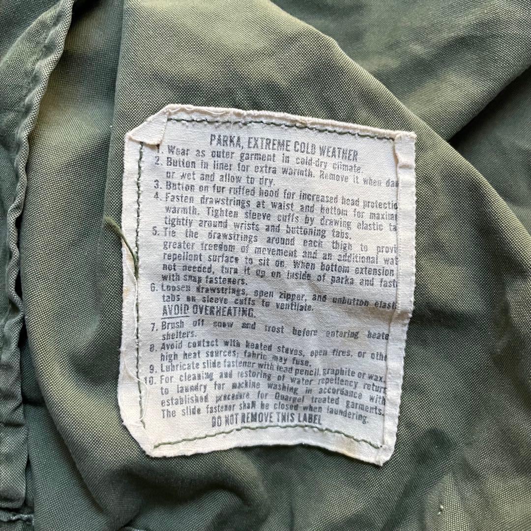 70s M65 XS-R US ARMY フィッシュテールパーカ モッズコート