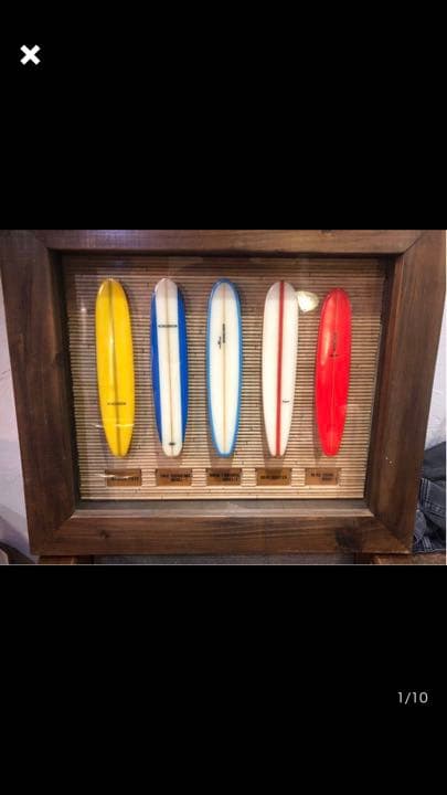 ノーブランドミニチュアサーフボード