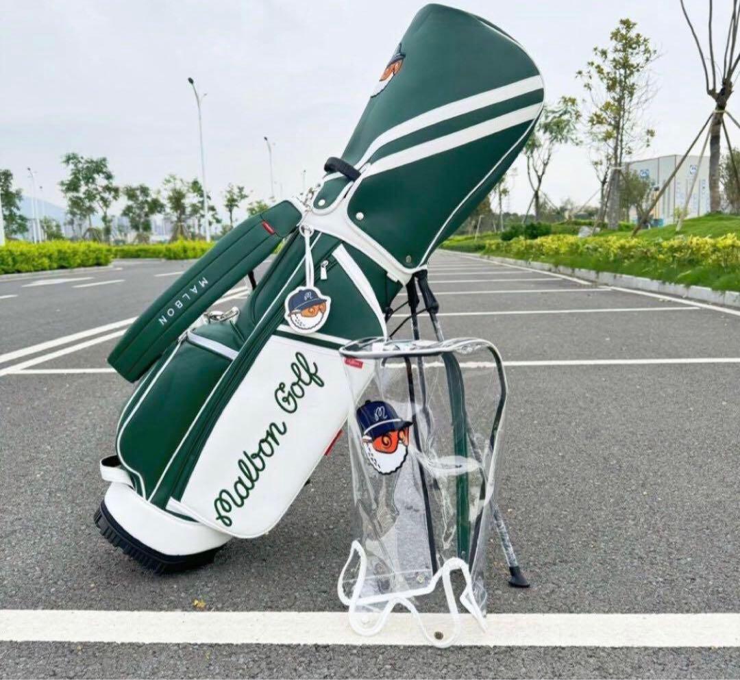 Malbon マルボンゴルフバッグ キャディバッグスタンド式 男女兼用