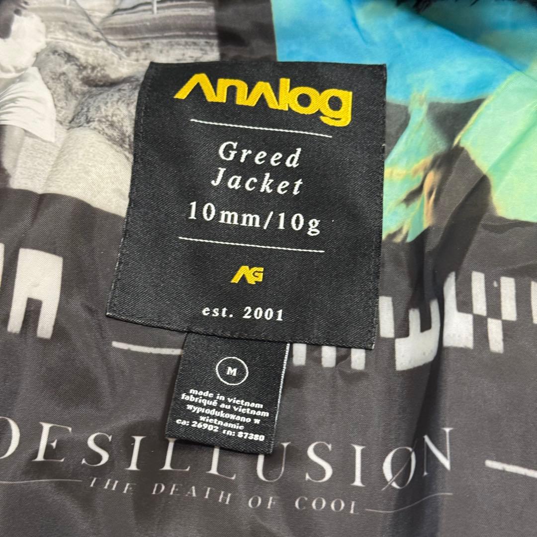 アナログ バートン スノーボードジャケット M メンズ