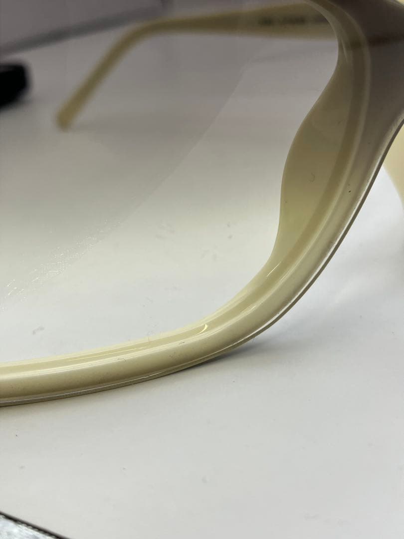 シャネル　1762 ココマーク　サングラス　白　イタリア製　Y