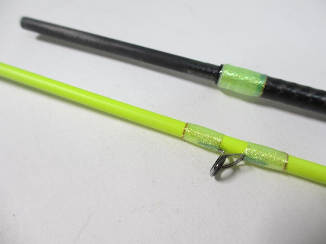 プロトタイプ 4'11\"【L】フジグリップ　エバーグリーン7軸 カーボン グラス