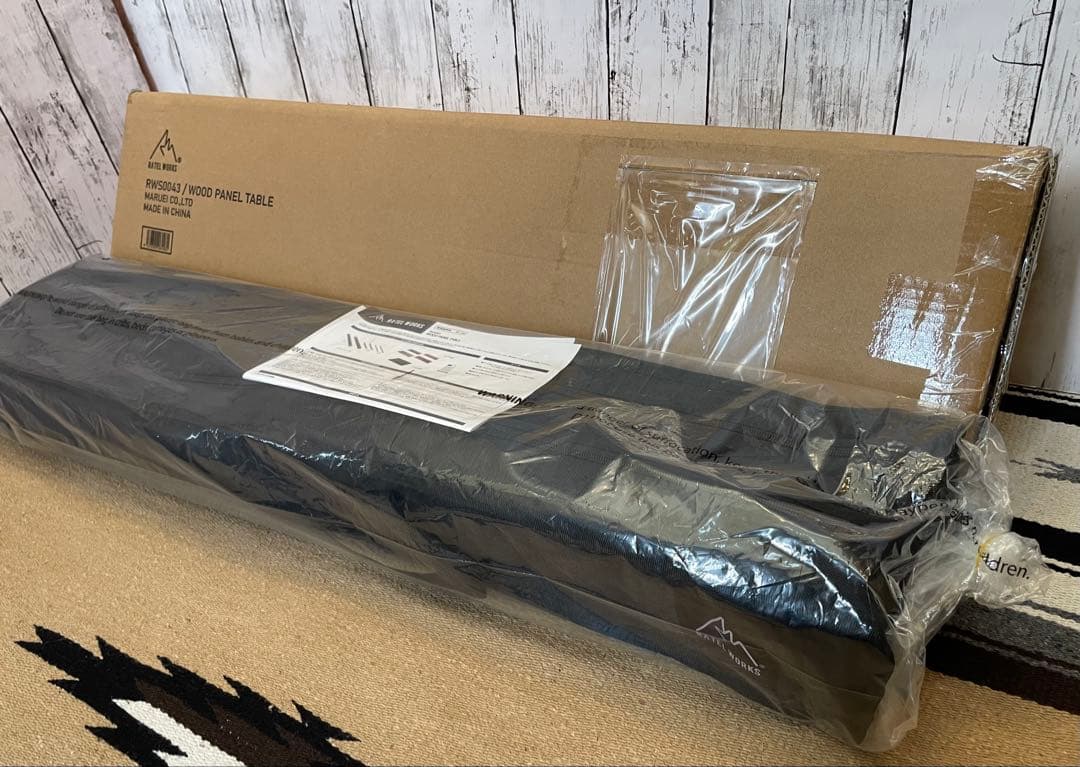 【美品】RATELWORKS ラーテルワークス ウッドパネルテーブル