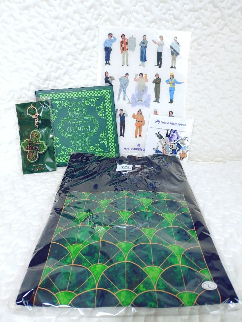 ミセスグリーンアップル　セレモニー　スカーフ　ライラック　　他