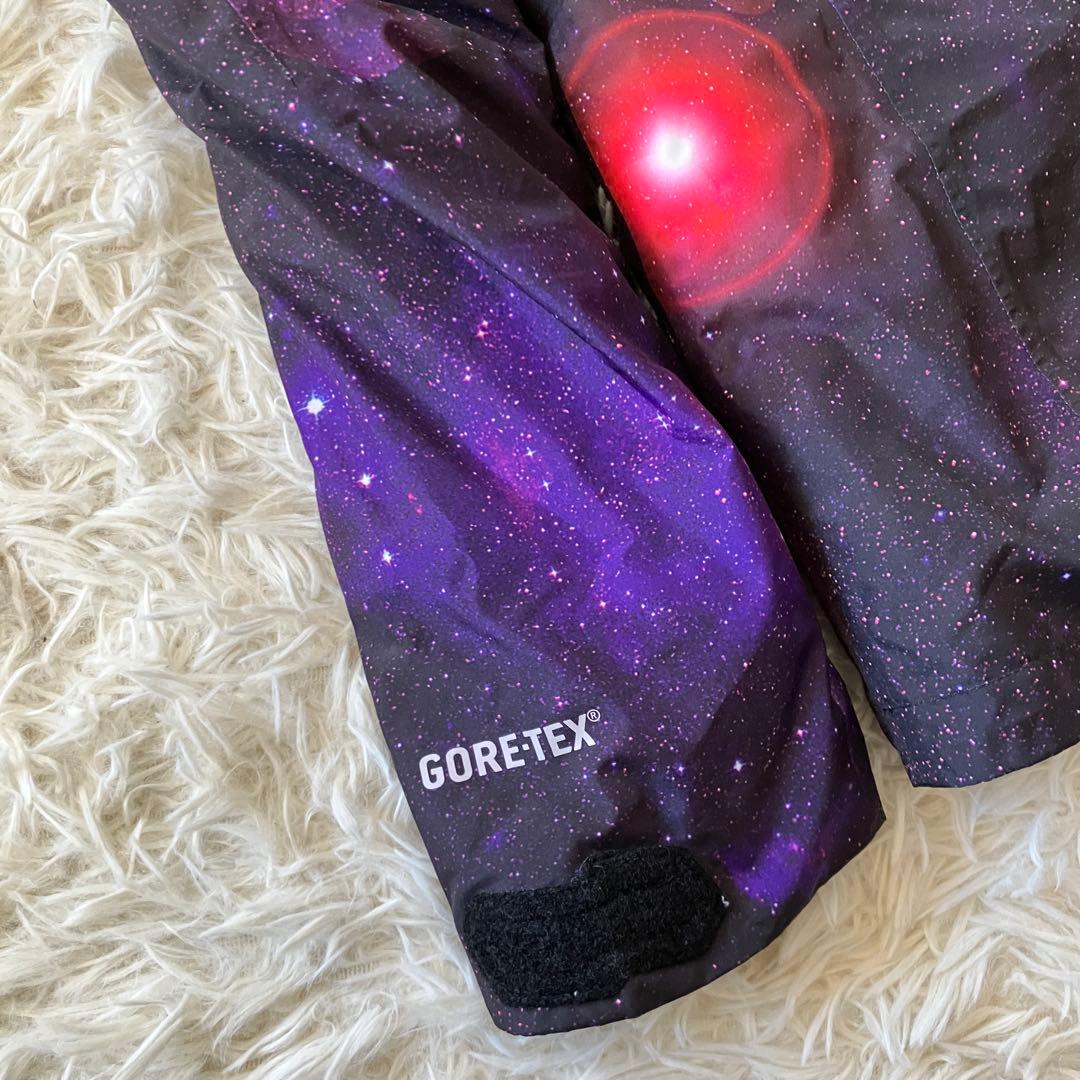 #2i✨ak burton✨ゴアテックス スノボウェア 宇宙柄 レディースXS