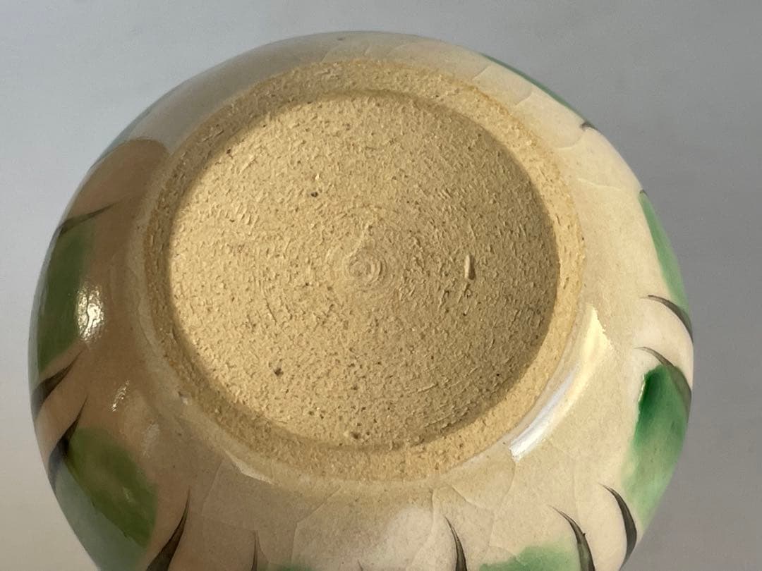 陶芸家　小山岑一　色絵　徳利　酒器　共箱　壺中居取扱　小山冨士夫