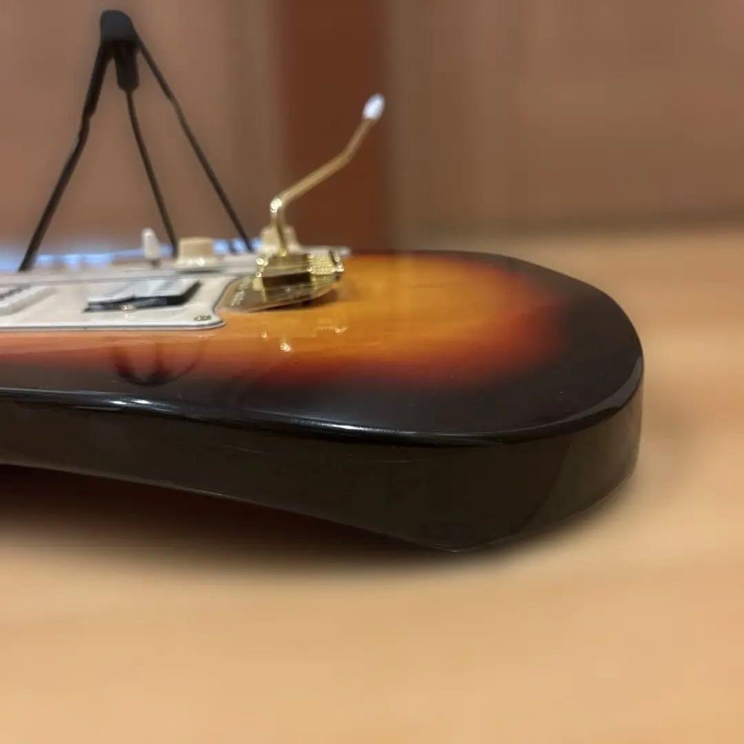 Ibanez GIO ゴールドパーツ仕様 トレモロアーム付 新品弦張替済