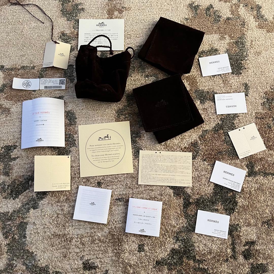 エルメス 27点 空箱 ショッパー リボン ベロア巾着 袋 紙袋 他下げ札等