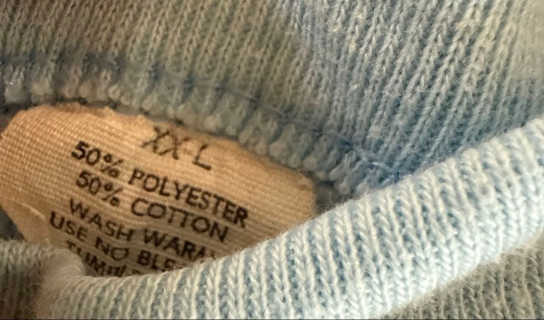 ミッキーマウス プリント トレーナー　ヴィンテージ　染み込みプリント