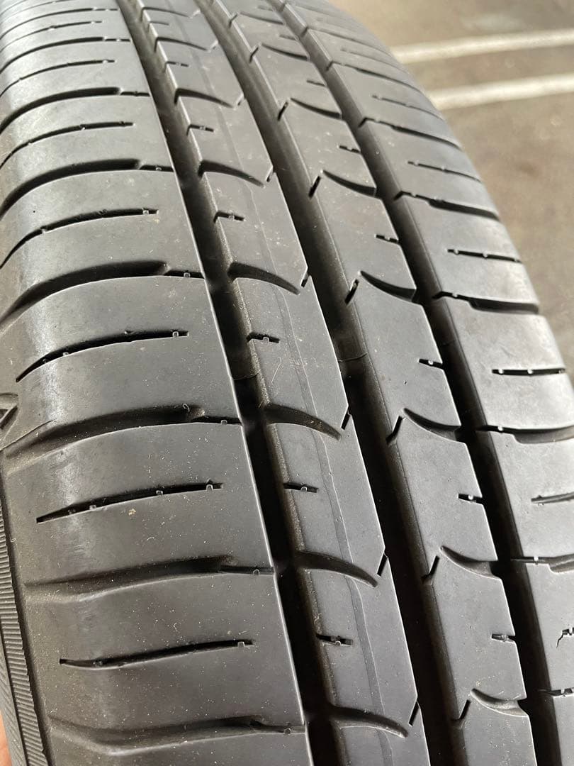 155/80R13 バリ溝　アルミホール　2本セット　パッソ　ブーン　②