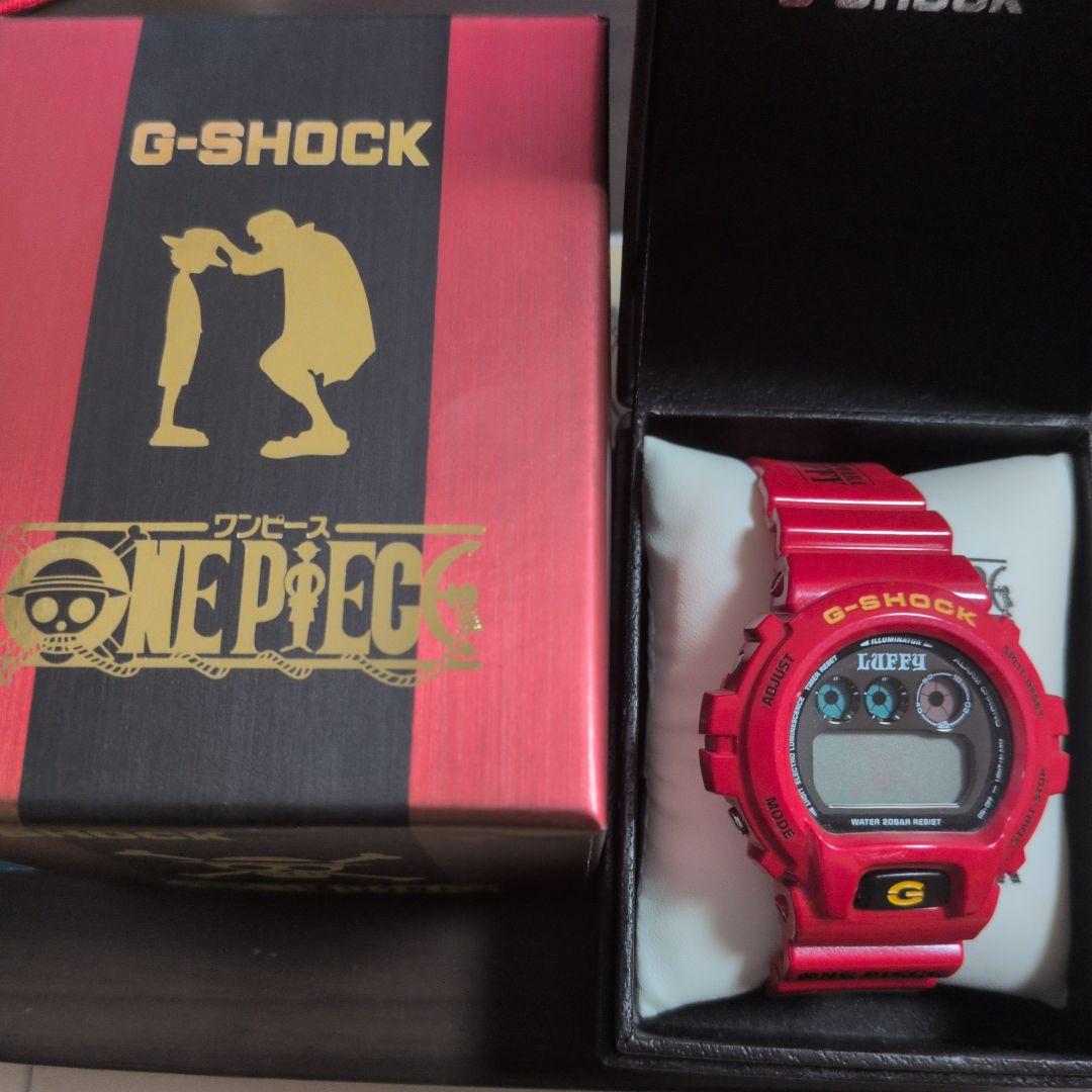 G-SHOCK ONE PIECE ルフィモデル レッド