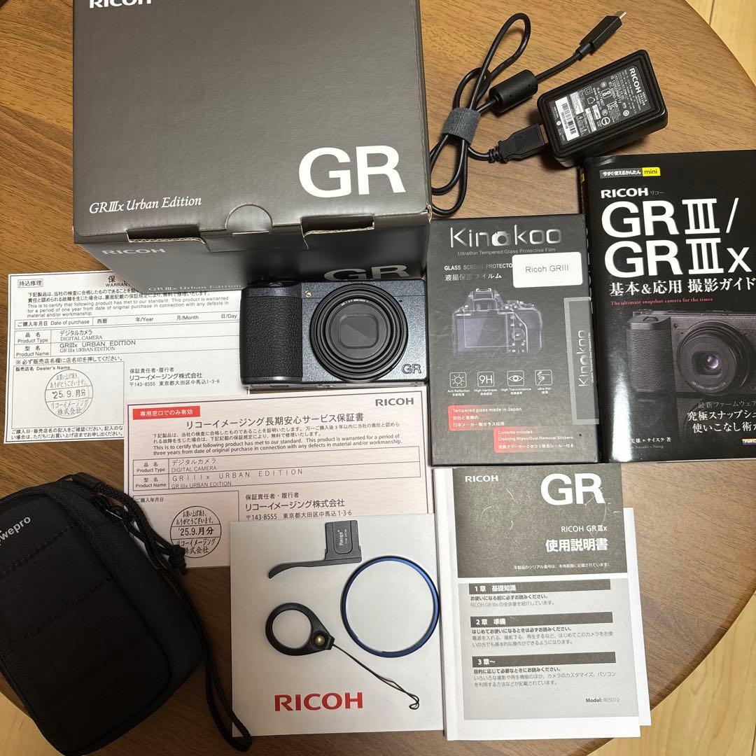 RICOH GR IIIx Urban Edition シャッター回数216回