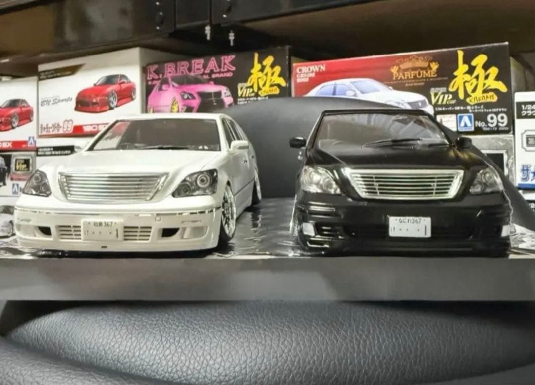 アオシマ UCF31 セルシオ 2台セット