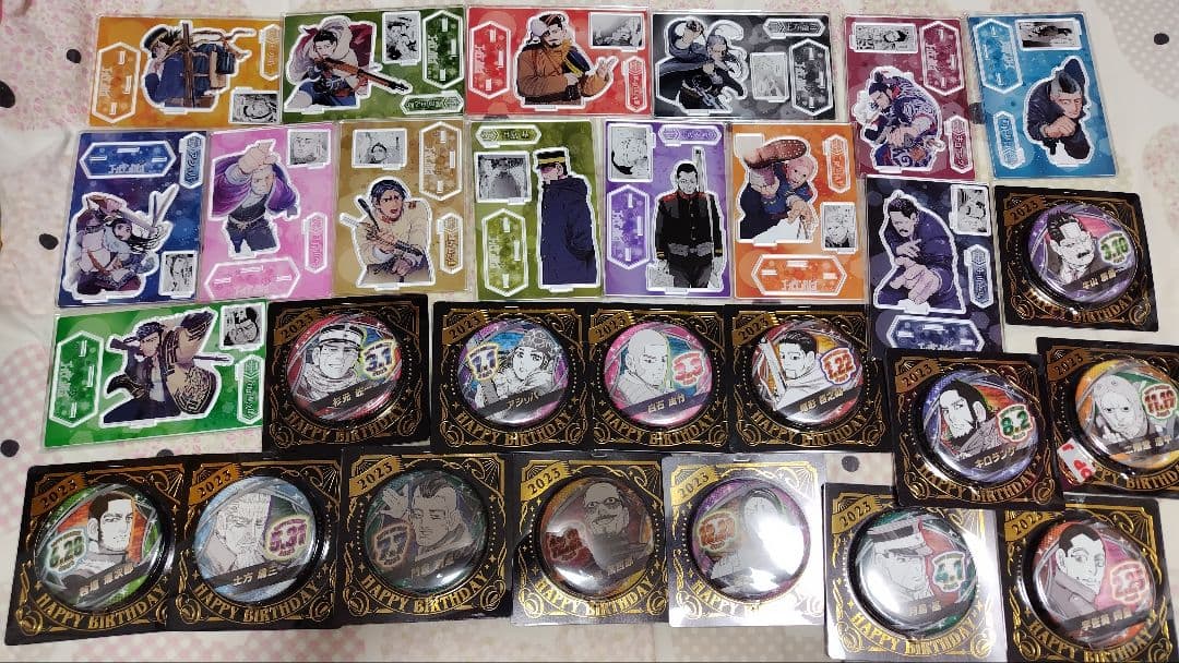 ゴールデンカムイ　バースデー　バースデイ　2023　全種セット　ジャンプショップ