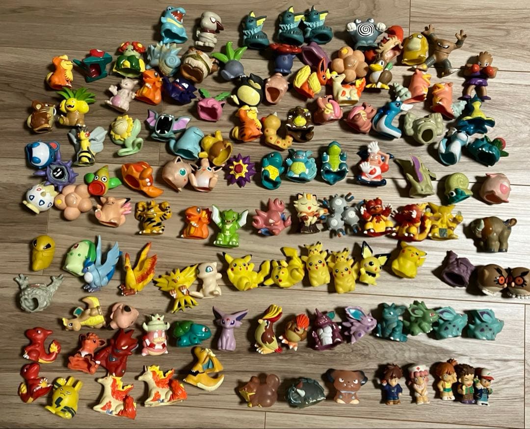 ポケモンキッズ　指人形　初期　まとめ売り