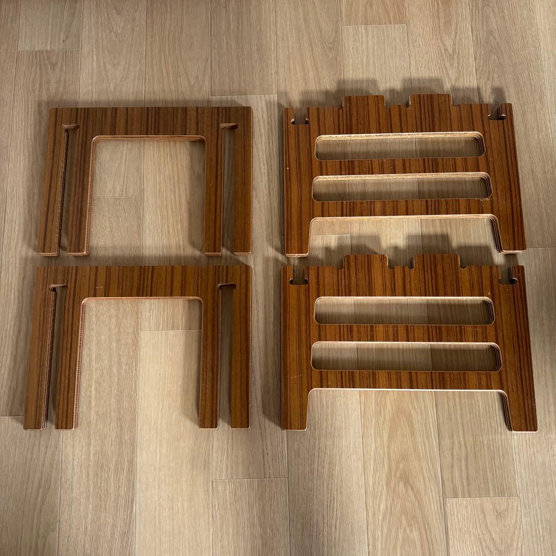 CAMPACT リバーシブルヘキサテーブル　センターテーブル付き