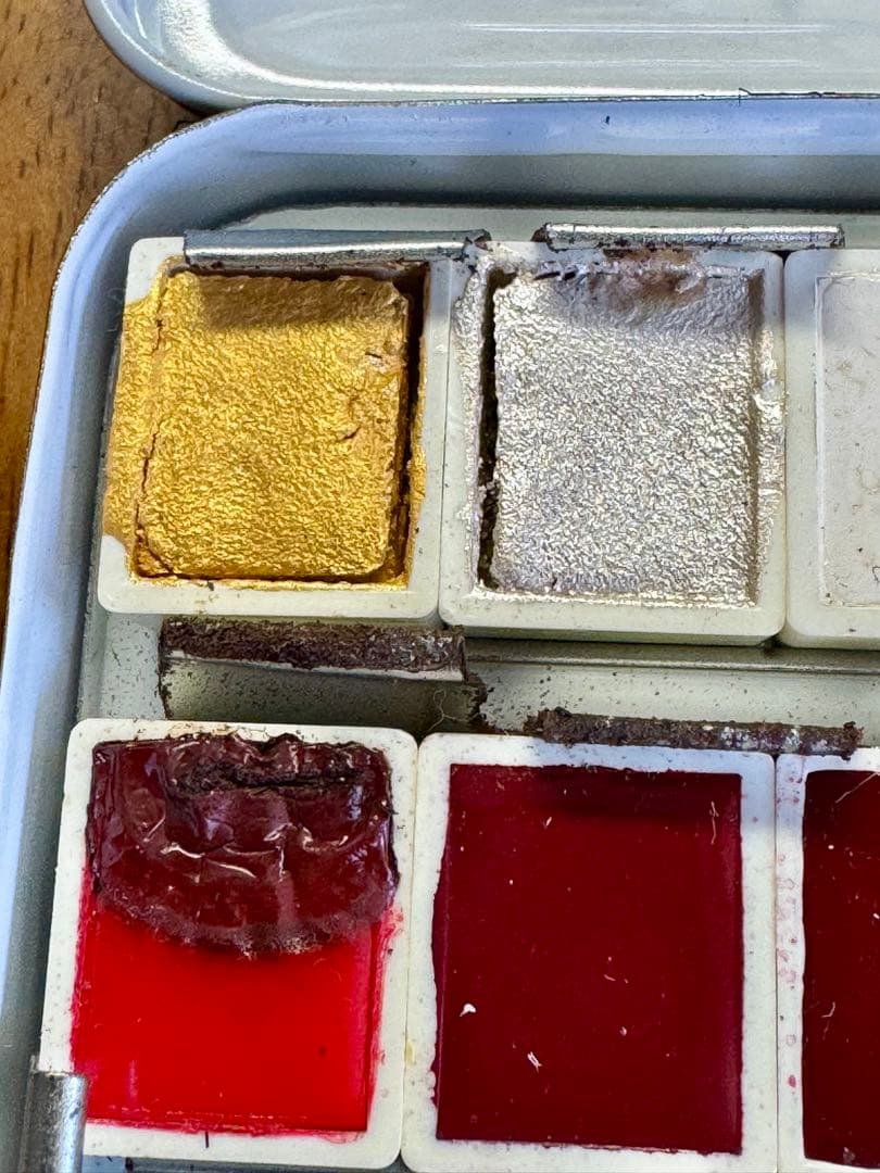 シュミンケ ホラダム 固形水彩絵具 ハーフパン　48色セット