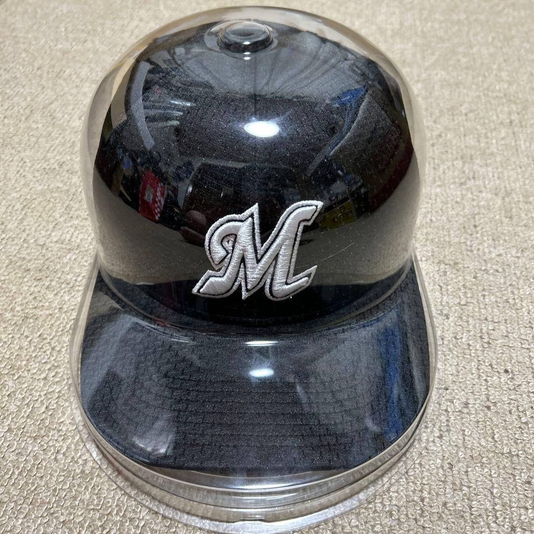 千葉ロッテ　横山投手　実使用　ホームキャップ！