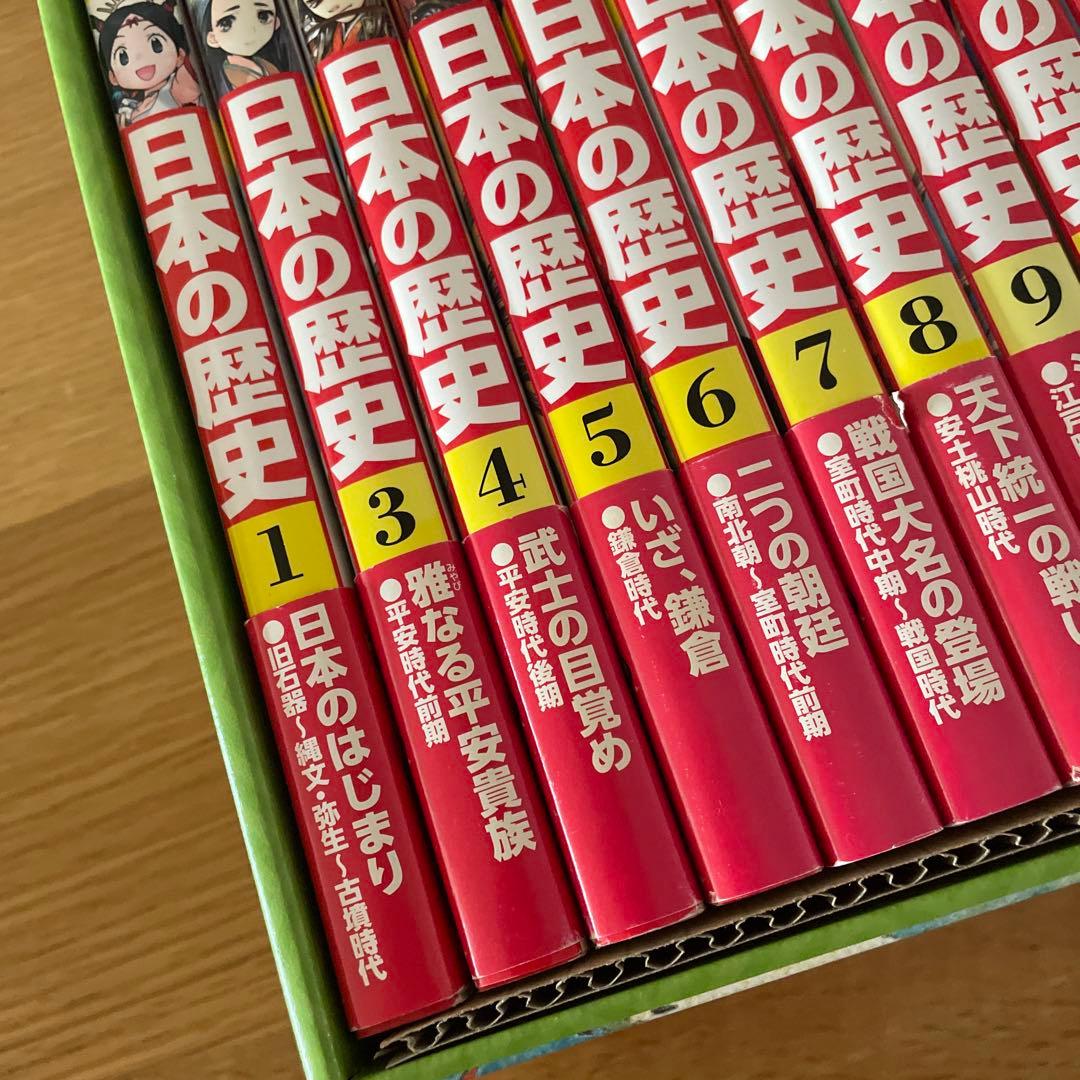 角川まんが　学習シリーズ　日本の歴史　全15巻+別巻3冊定番セット 【2巻なし】