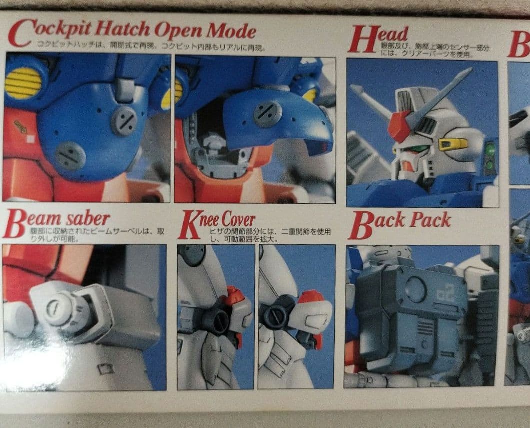 バンダイ MG GUNDAM RX-78 GP02A 1/100 ガンプラ