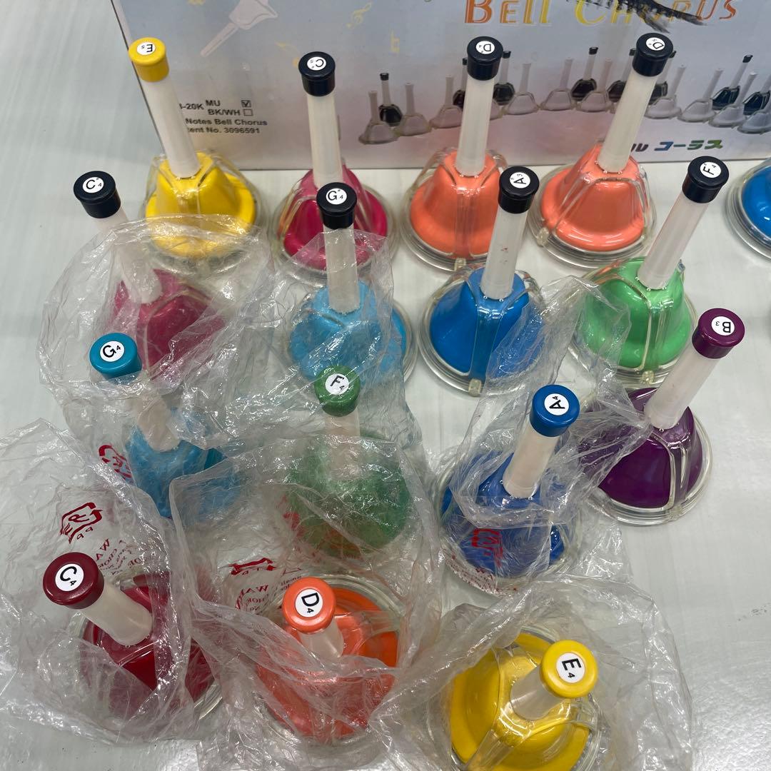 ハンドベル　20音セット　MB20K-BK-WH ベルコーラス