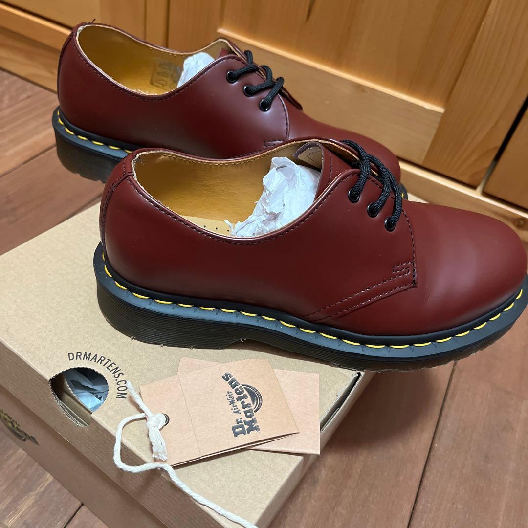 ドクターマーチン 3ホール チェリーレッド 23cm UK4 1461