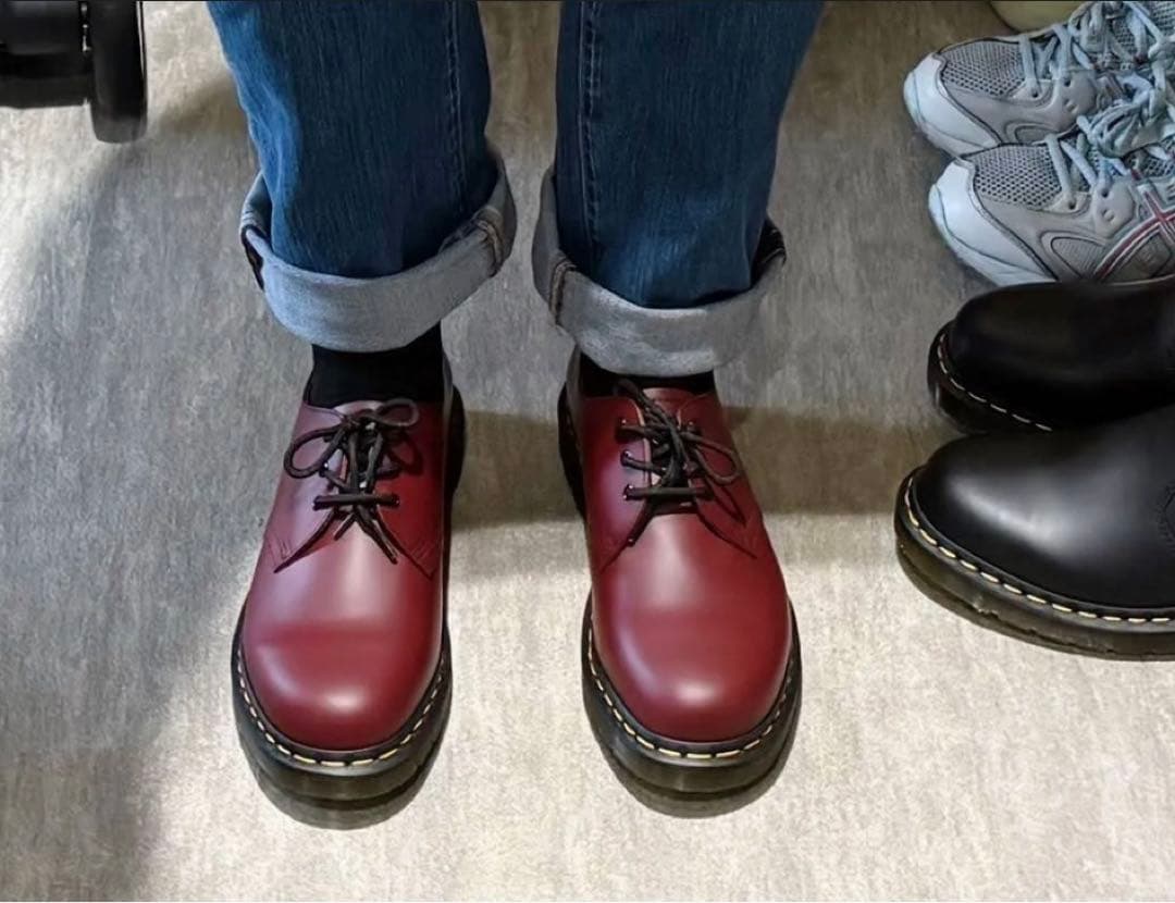 ドクターマーチン 3ホール チェリーレッド 23cm UK4 1461