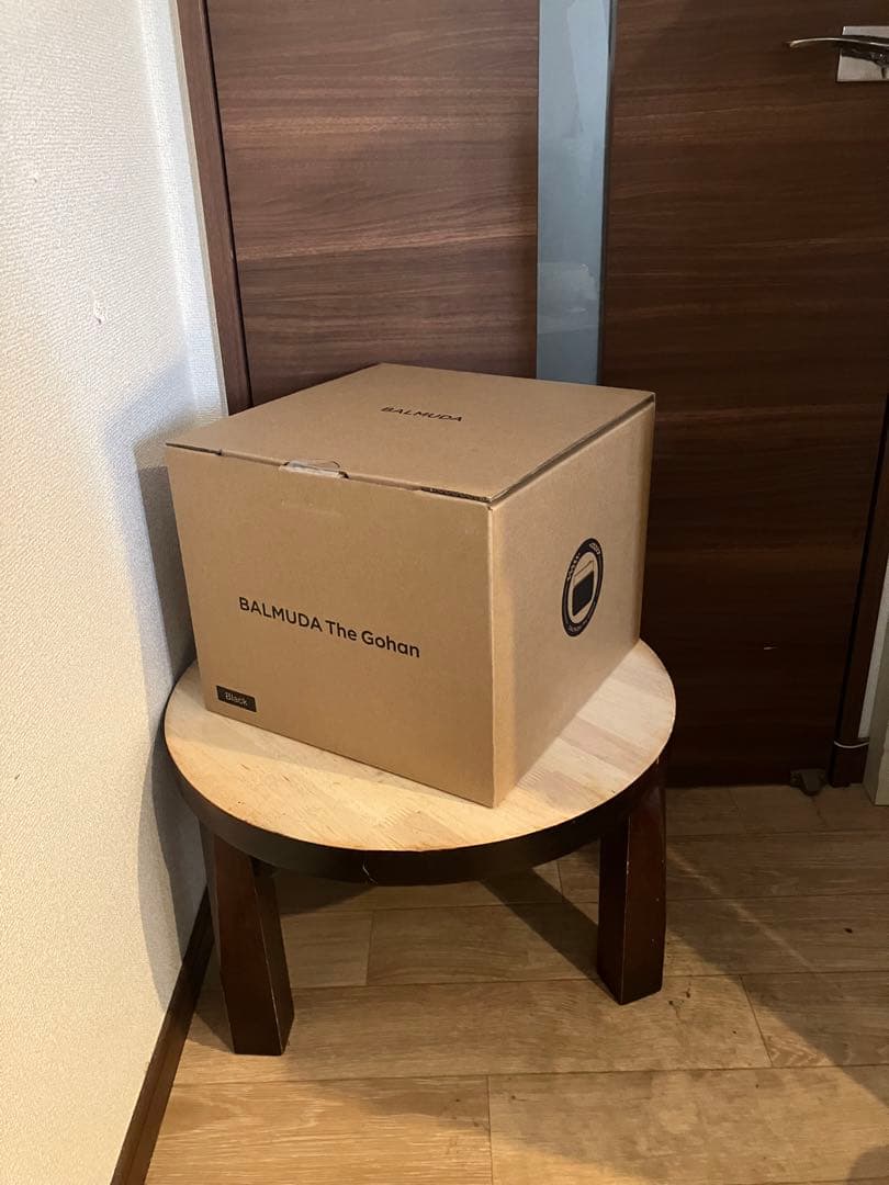 新品未使用 バルミューダ ザ・ゴハン 3合炊き 炊飯器 K08A-BK