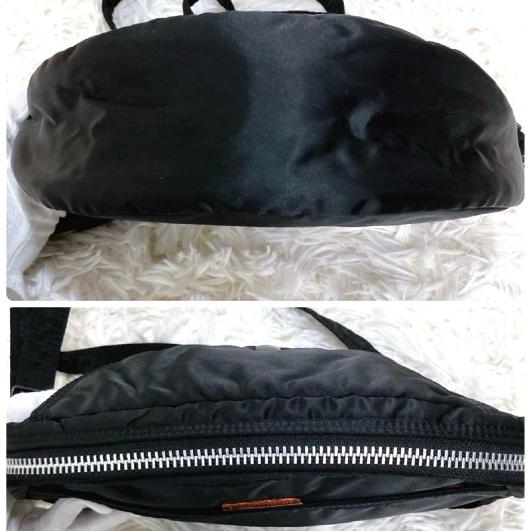 ✨美品 ポーター タンカー ショルダーバッグ ハーフムーン 舟形 オーバル