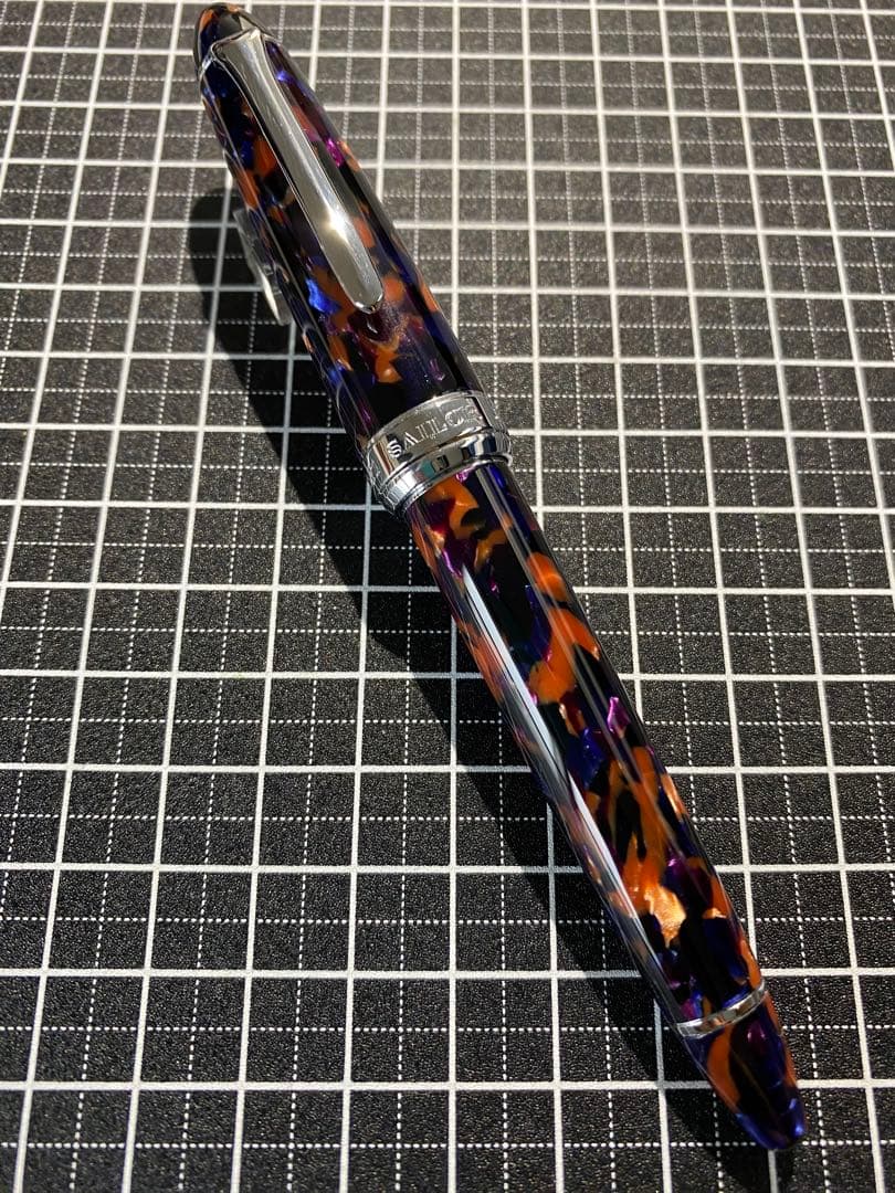 SAILOR PROFIT Mosaic 赤軸　万年筆　字幅F