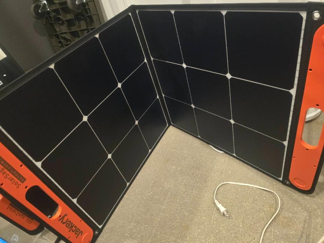 【美品】Jackery solarsaga100 ソーラーパネル JS-100C