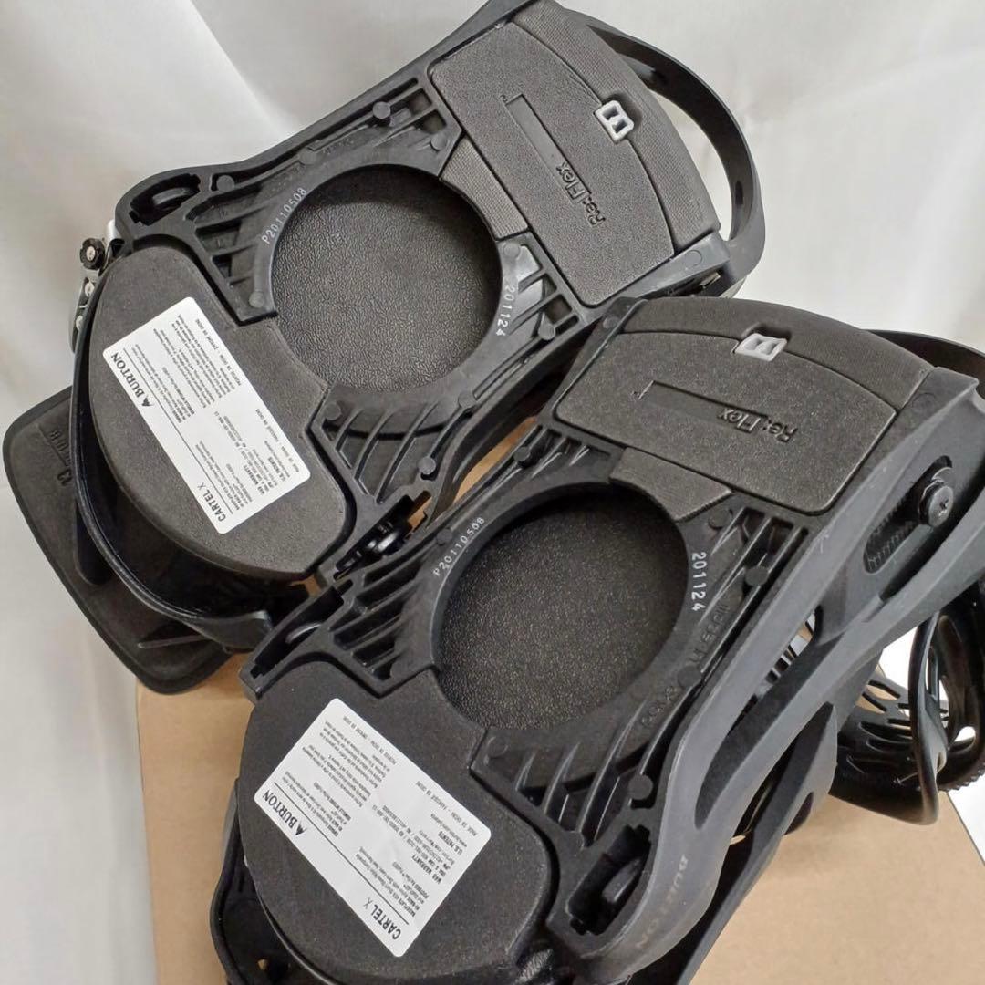 美品　Burton cartel X re:flex Mサイズ　BLACK